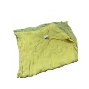 Vintage Vera Made in Japan Yellow All Silk Scarf